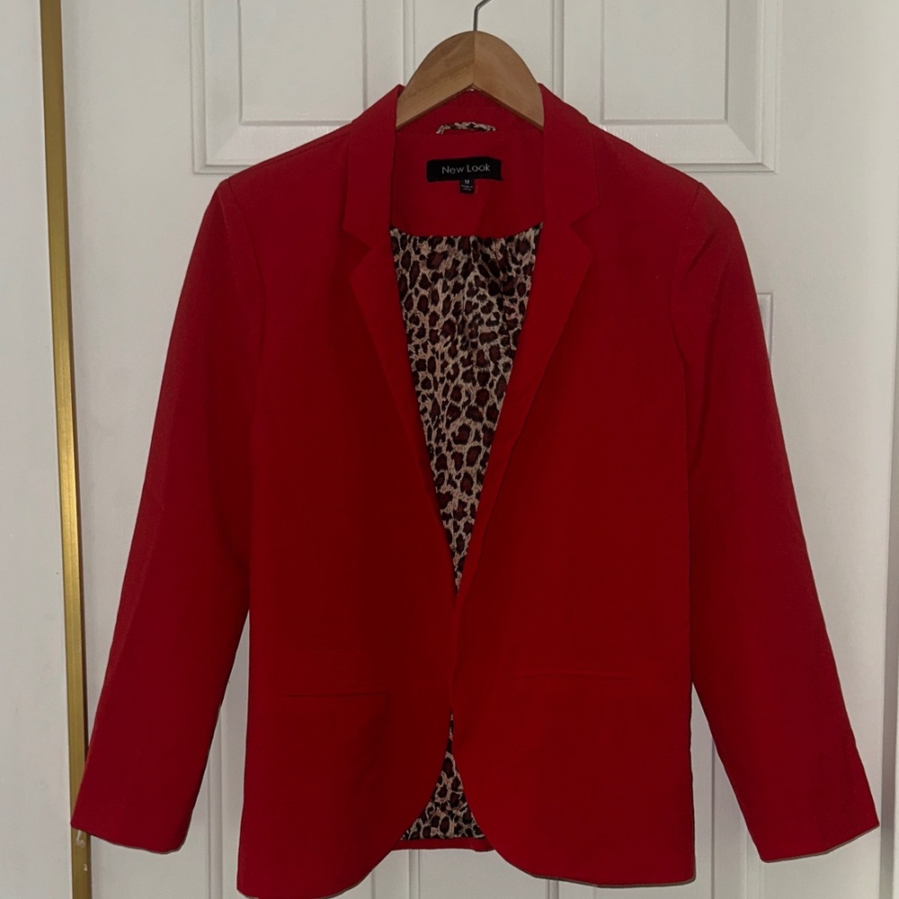 New Look Bold Red Women's Blazer